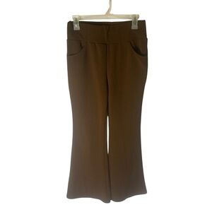 SHEIN Brown Flare Pants